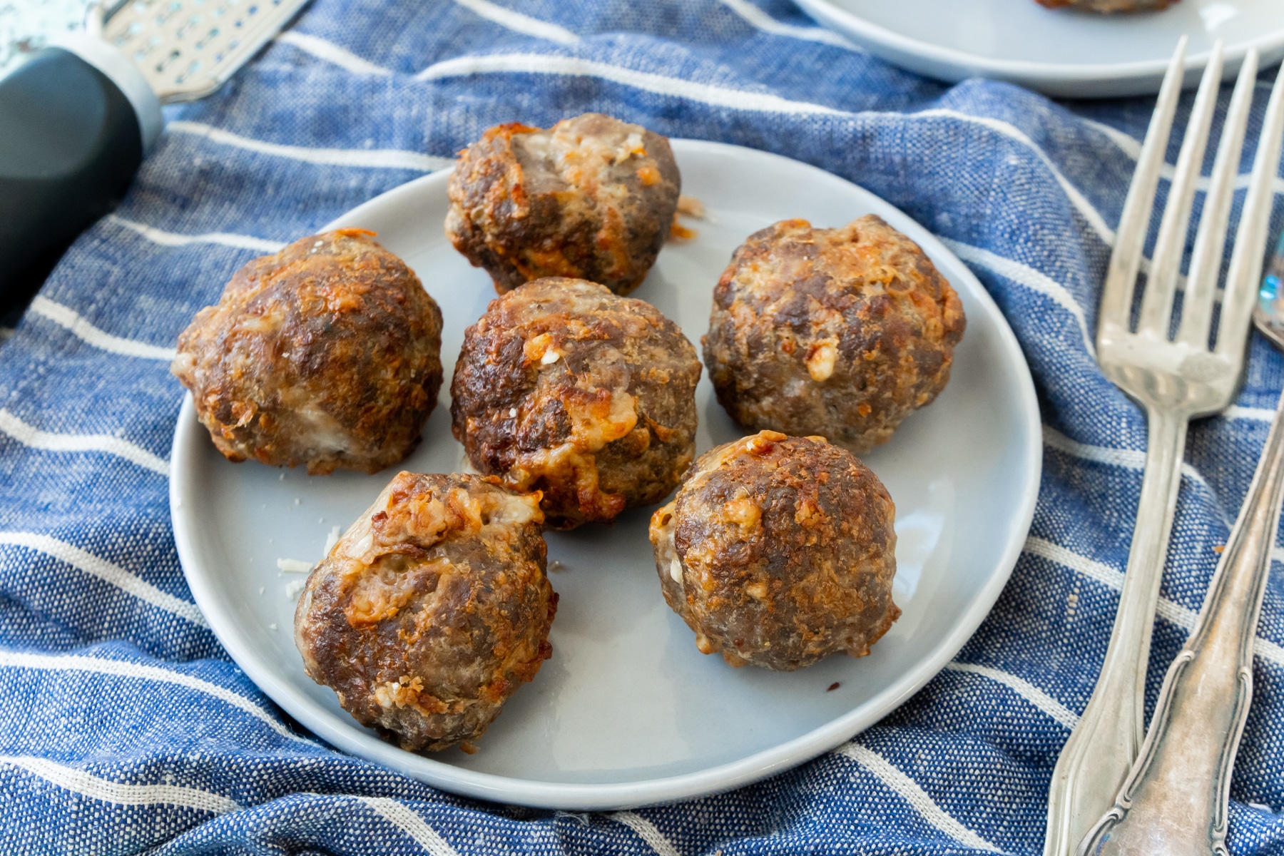 Cheese Stuffed Meatballs