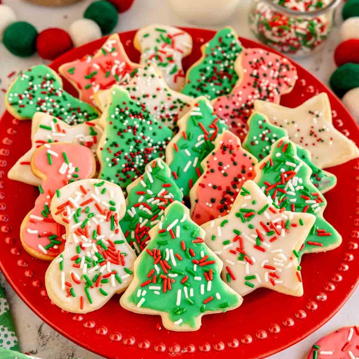 Cream Cheese Sugar Cookies