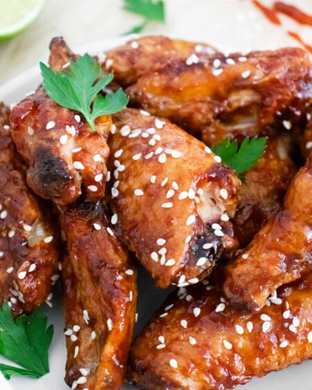 Sticky Asian Chicken Wings - Play Party Plan