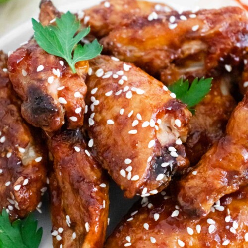 Sticky Asian Chicken Wings - Play Party Plan