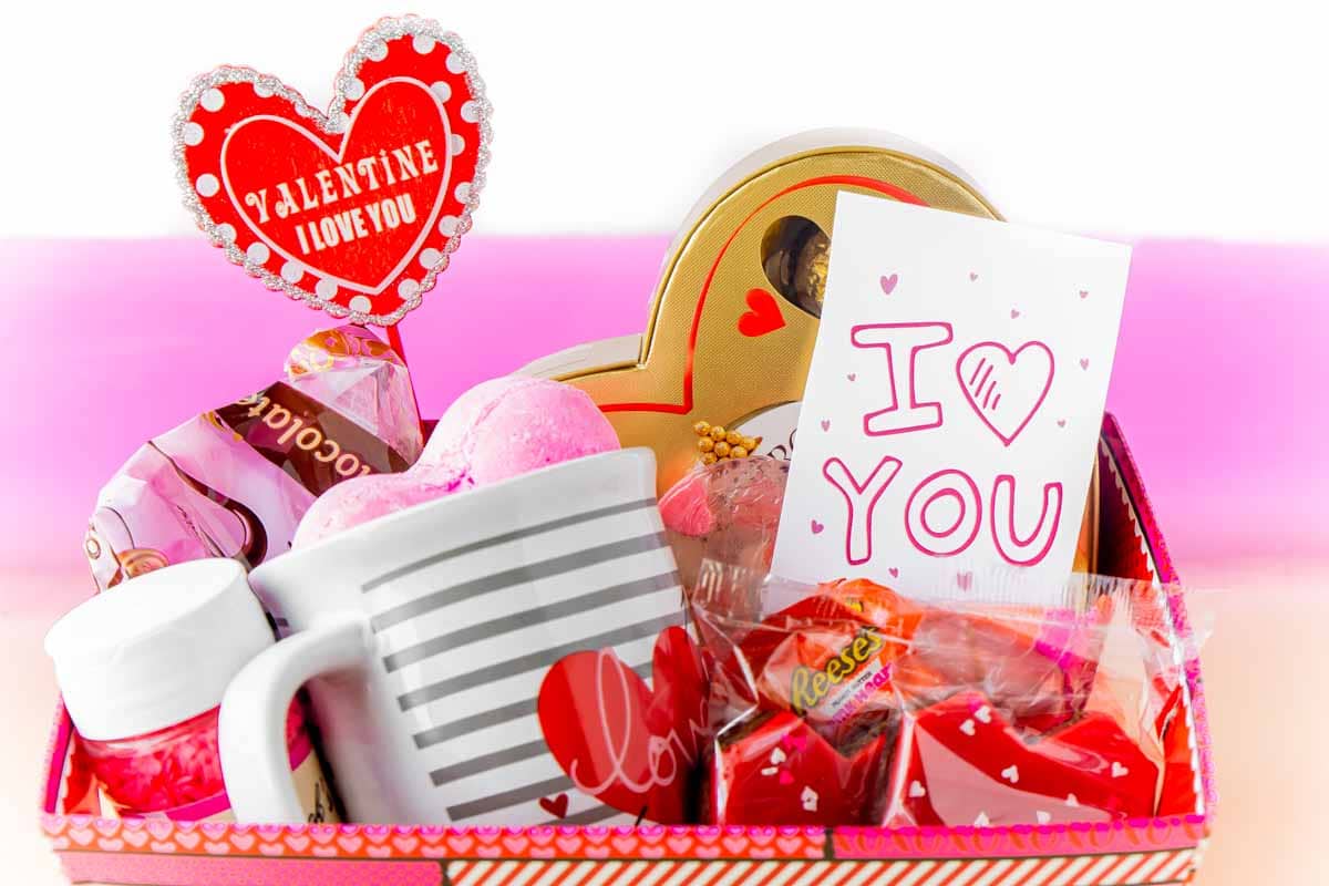 Gourmet Valentine Gift, Small Romantic Gift