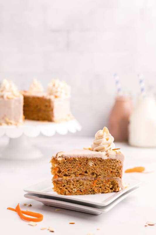 Carrot Cake with Cinnamon Cream Cheese Frosting - Play Party Plan