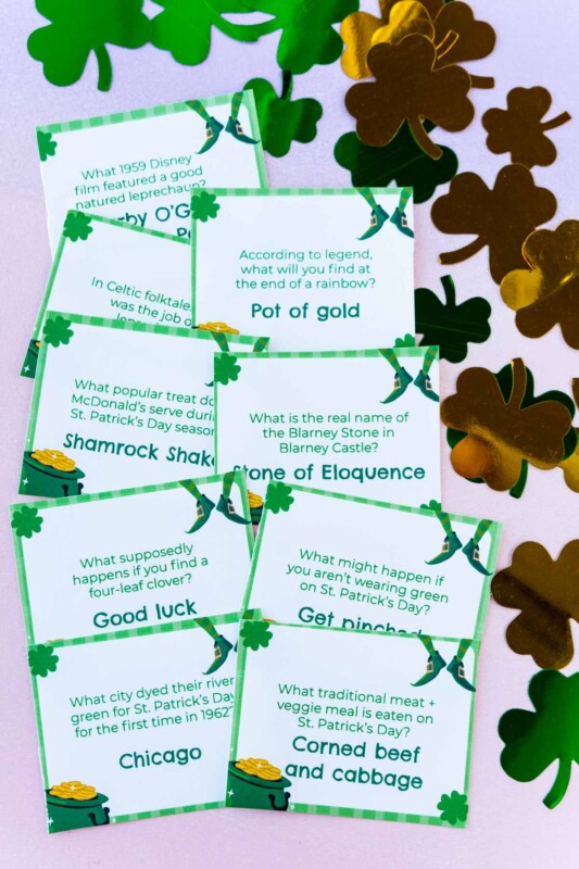 Free Printable St Patrick s Day Trivia Questions Play Party Plan