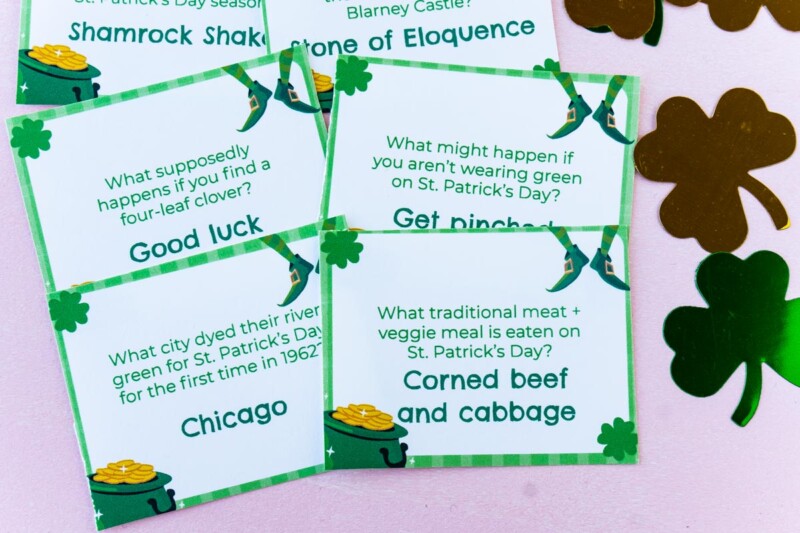 Free Printable St. Patrick's Day Trivia Questions - Play Party Plan