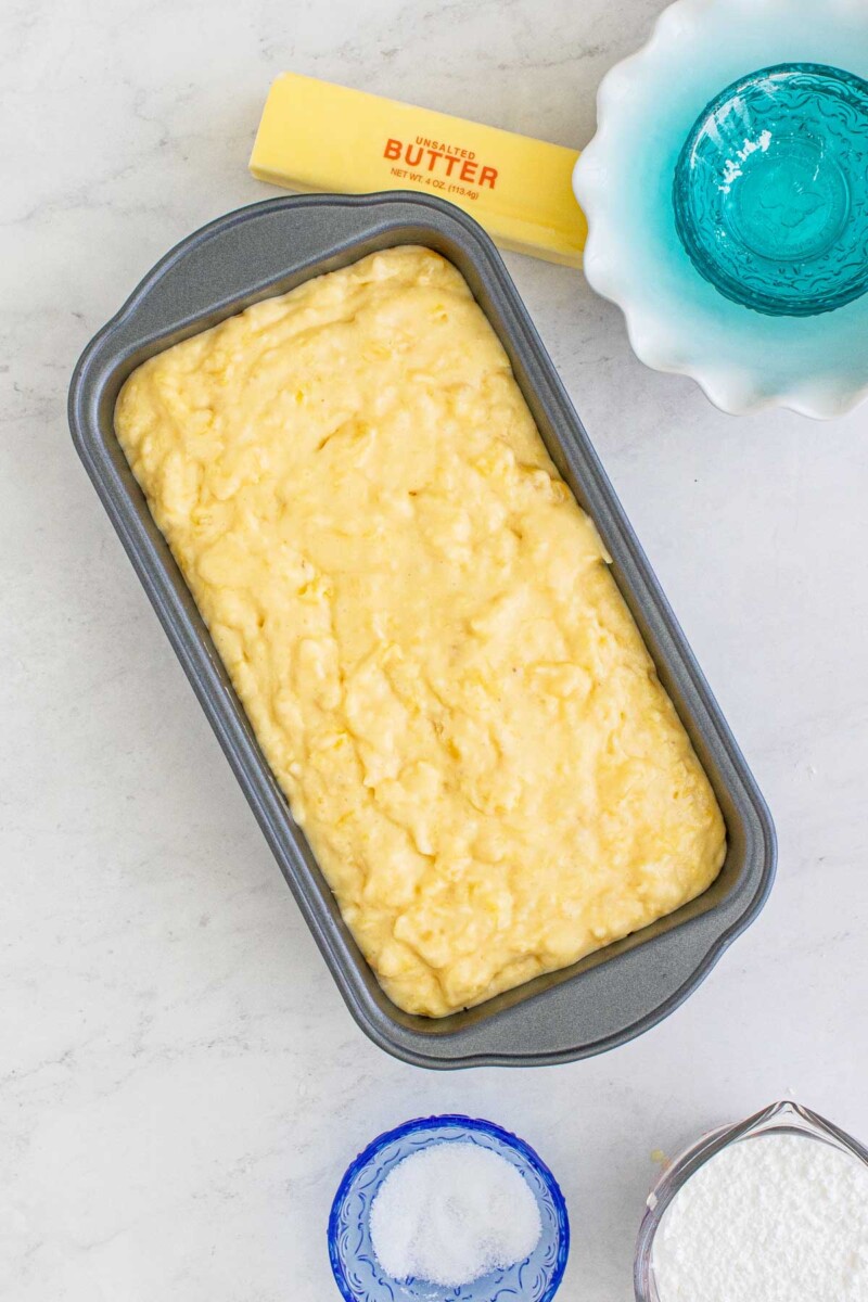 Easy Pineapple Bread Loaf with Pineapple Glaze Play Party Plan