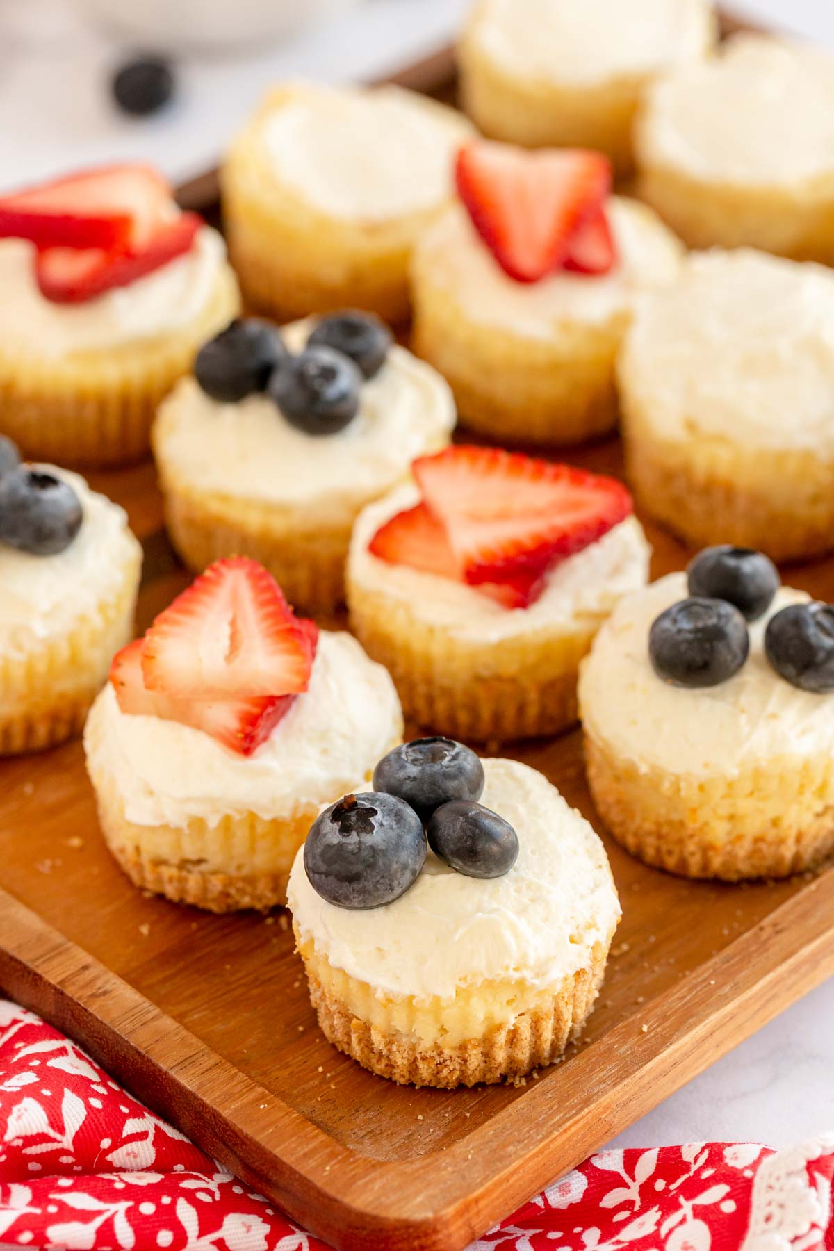 Mini Cheesecakes With Mix-and-Match Toppings