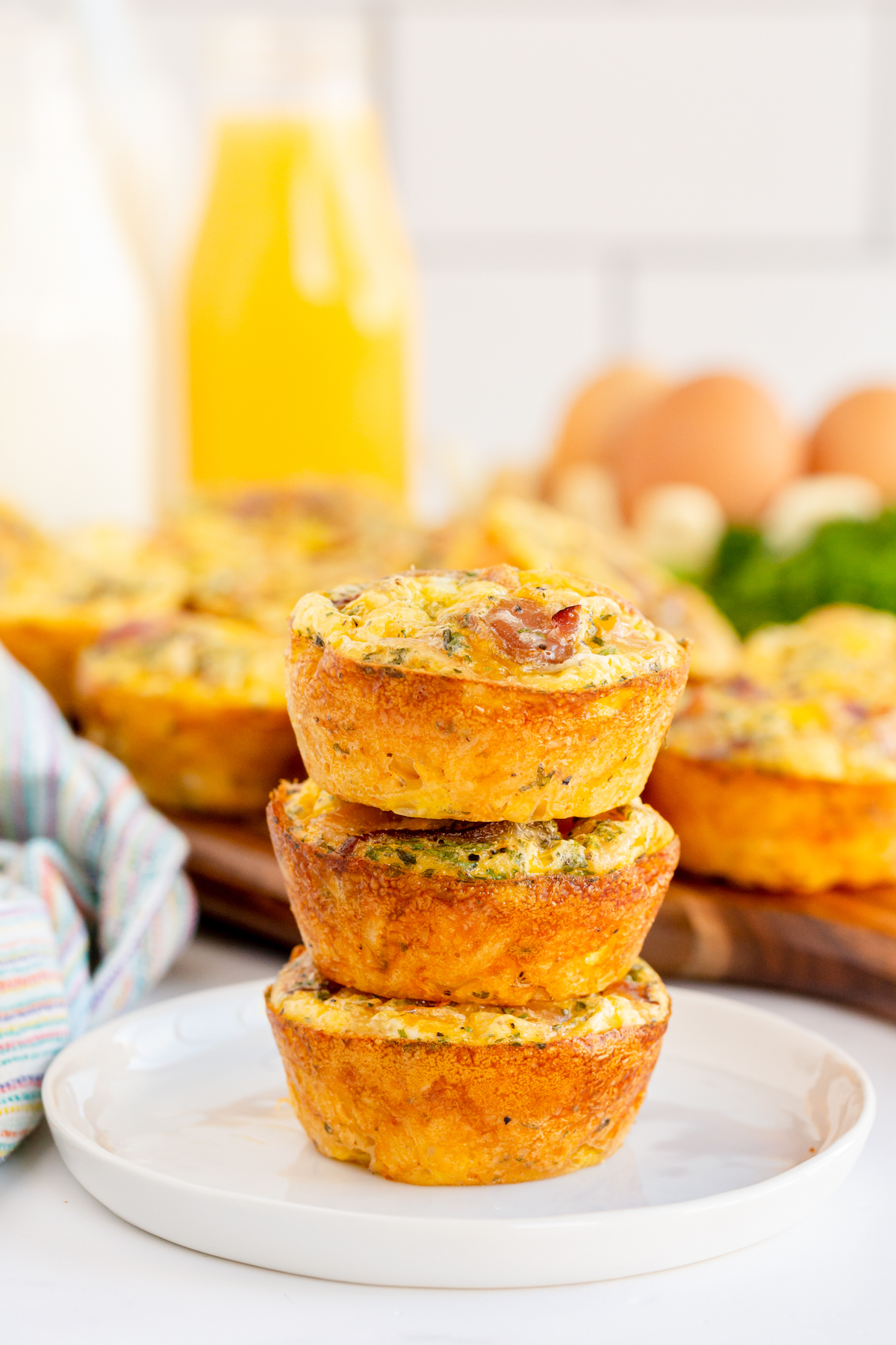 Muffin Tin Eggs - Easy Breakfast Egg Muffins Recipe