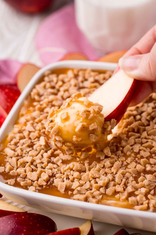 Easy Cream Cheese Caramel Apple Dip Recipe Play Party Plan