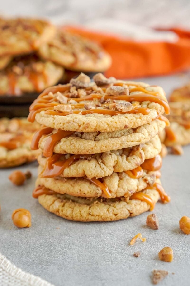 Salted Caramel Toffee Cookies - Play party Plan