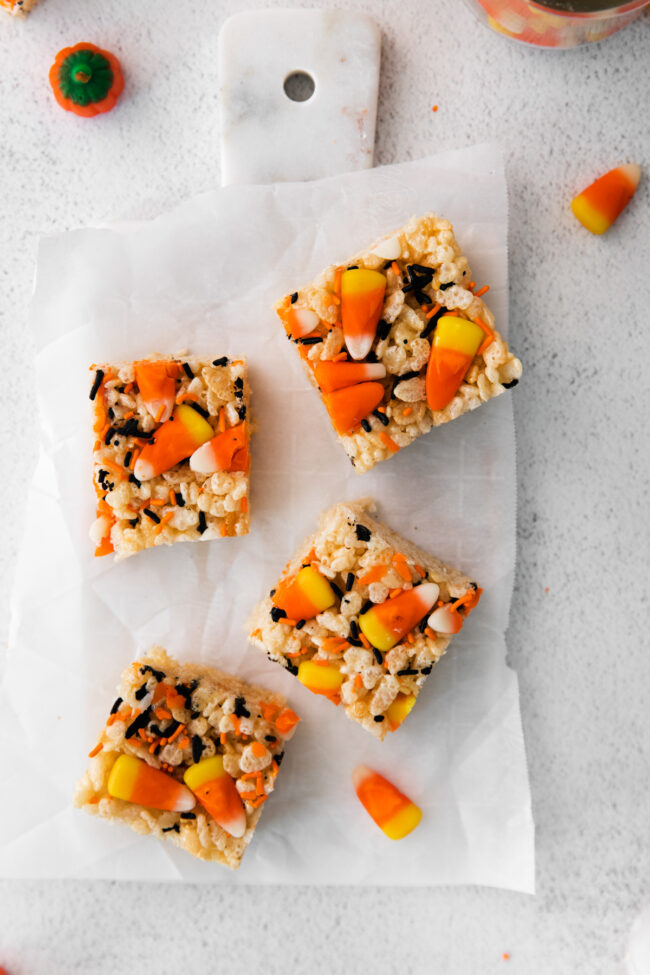 Easy Halloween Rice Krispie Treats Recipe - Play Party Plan