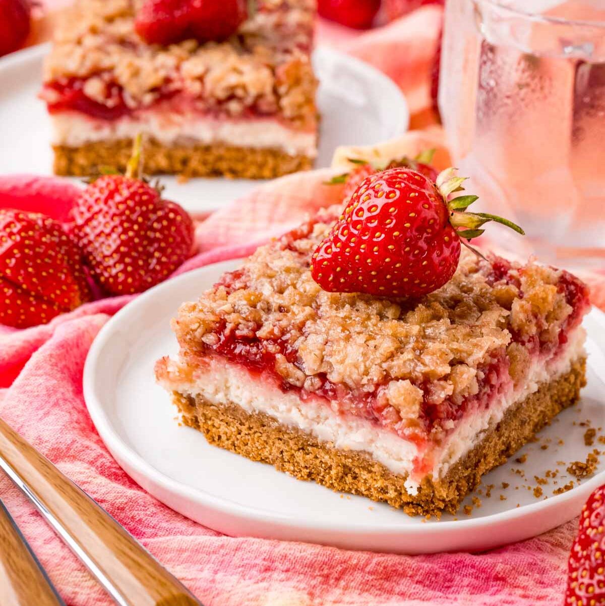 Strawberry Cheesecake Bars