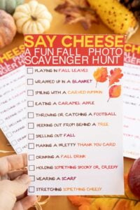 3 Fun Fall Scavenger Hunts (Free Printable) - Play Party Plan