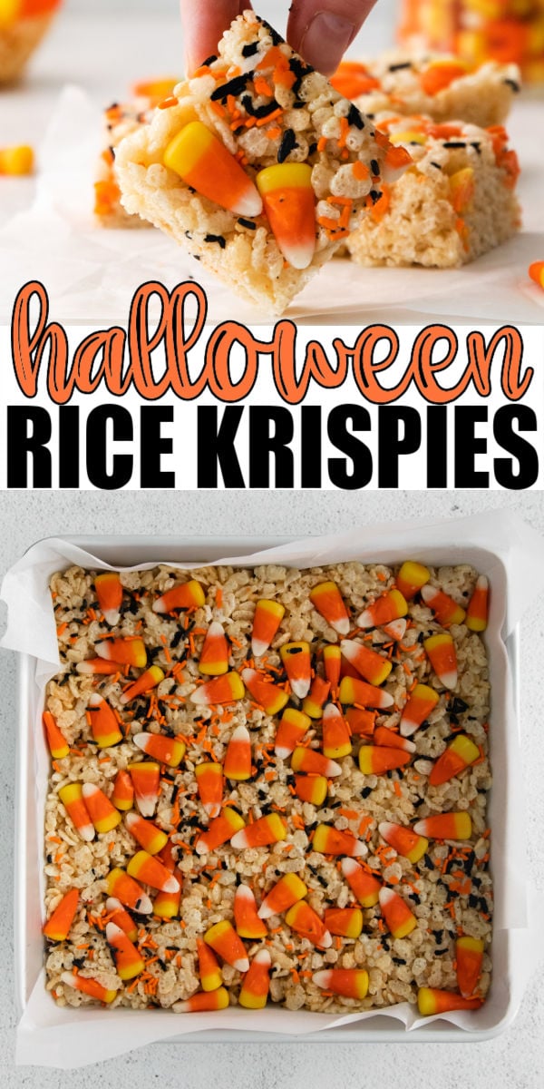 Easy Halloween Rice Krispie Treats Recipe - Play Party Plan