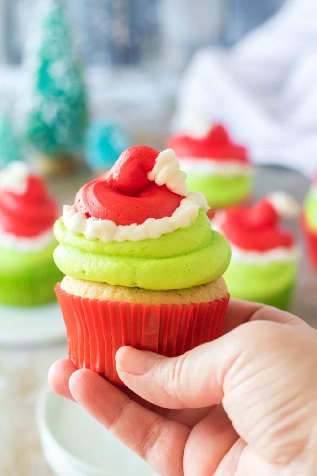 Easy Grinch Cupcakes Play Party Plan