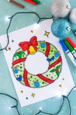 Free Printable Christmas Coloring Pages - Play Party Plan