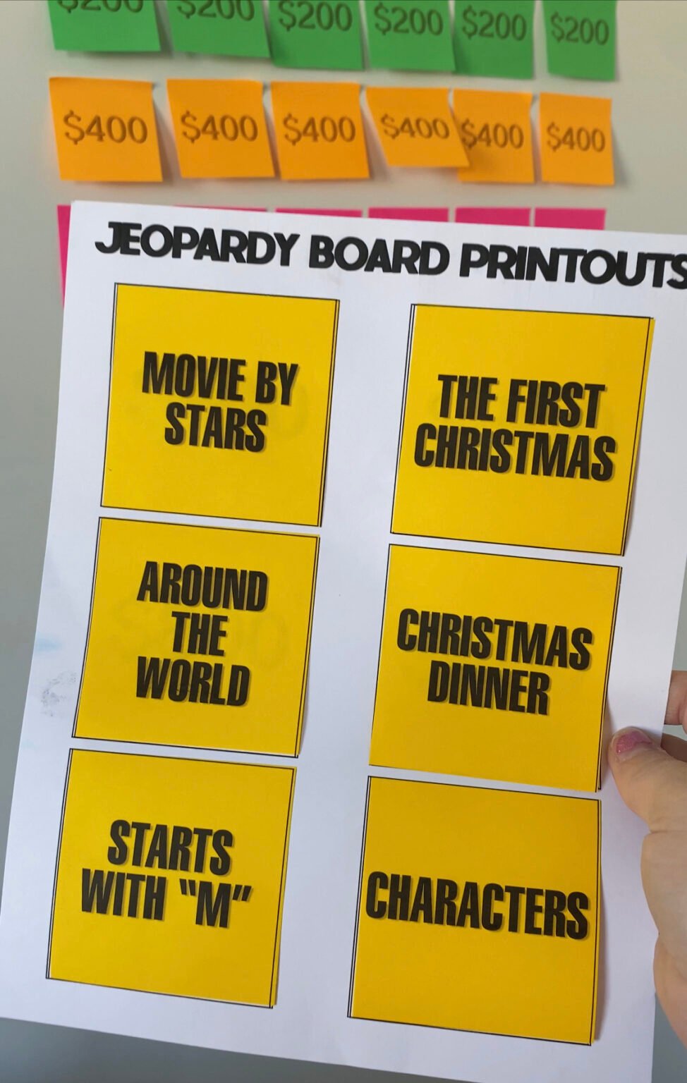 Free Printable Christmas Jeopardy Game - Play Party Plan