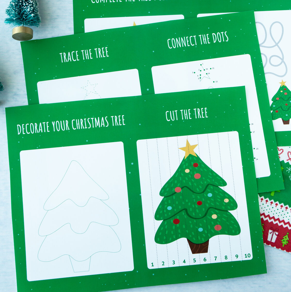 Free Printable Christmas Activity Sheets for Kids