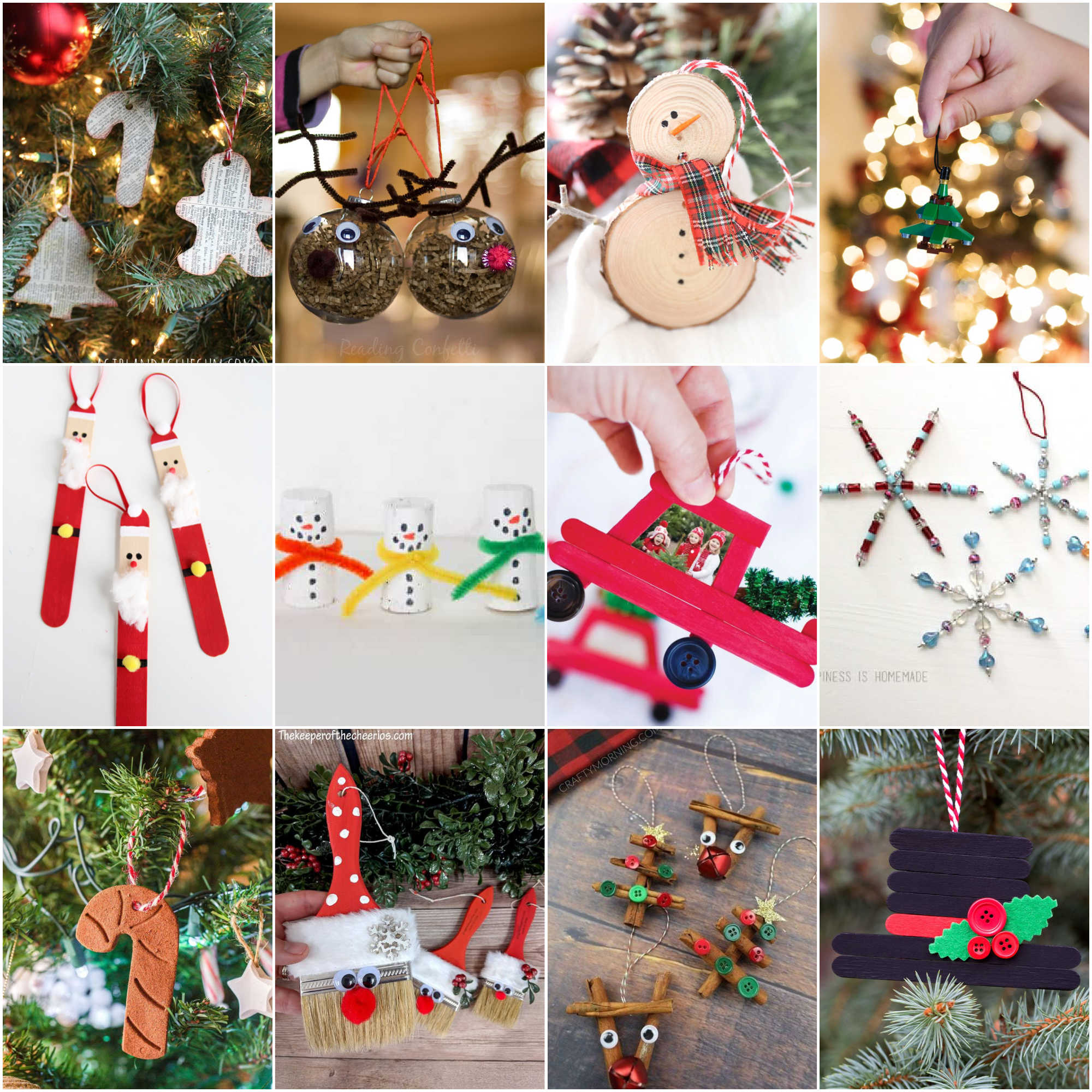 25 SMALL Snowflake WHITE Wood Christmas Ornament Supplies DIY
