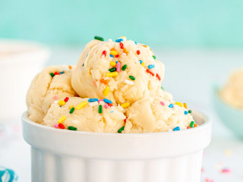 Easy Edible Sugar Cookie Dough (Safe to eat!)