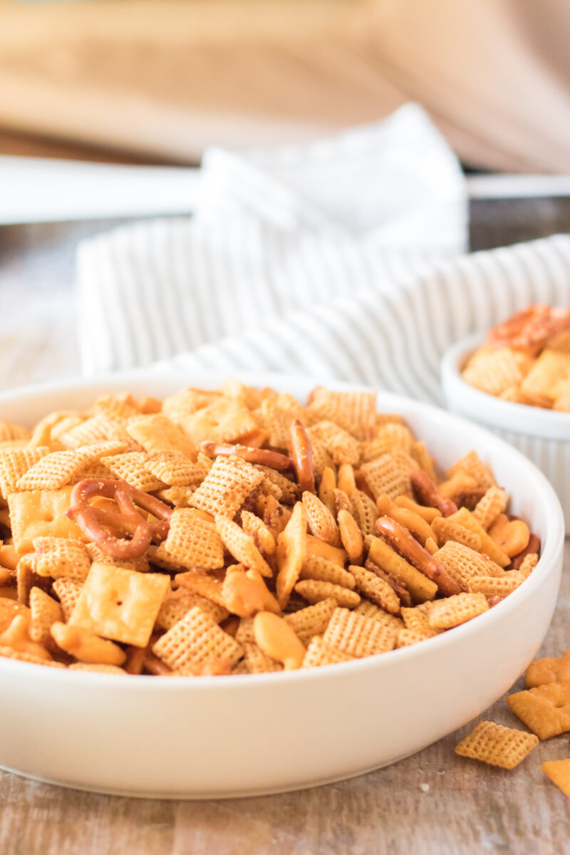 Easy Homemade Cheddar Chex Mix Recipe Play Party Plan 9333