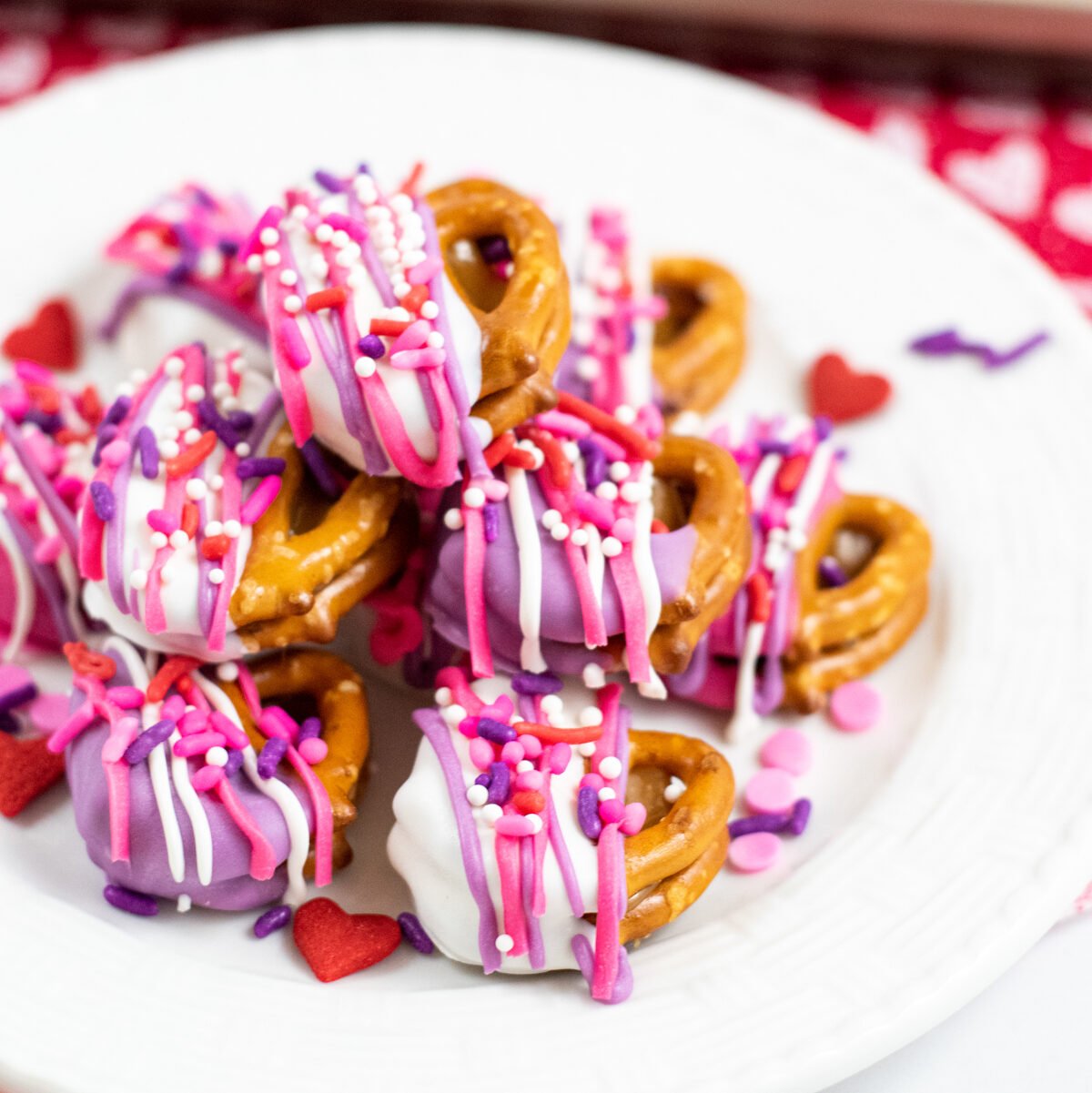 Valentine’s Day Pretzels