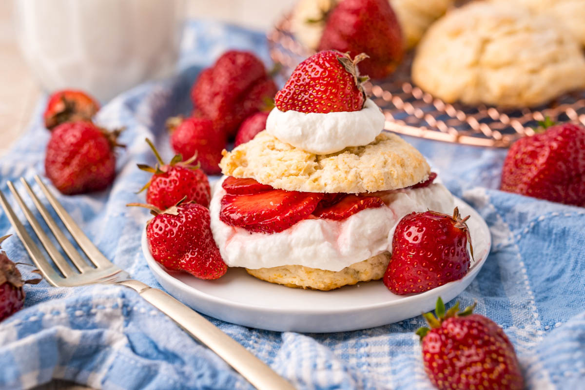 Strawberry Shortcake from Scratch