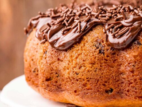 Chocolate Chip Bundt Cake - The Little Epicurean