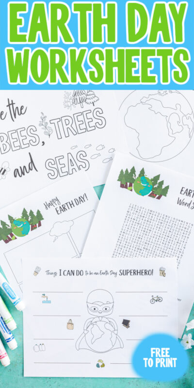 FREE Printable Earth Day Worksheets for Kids - 22