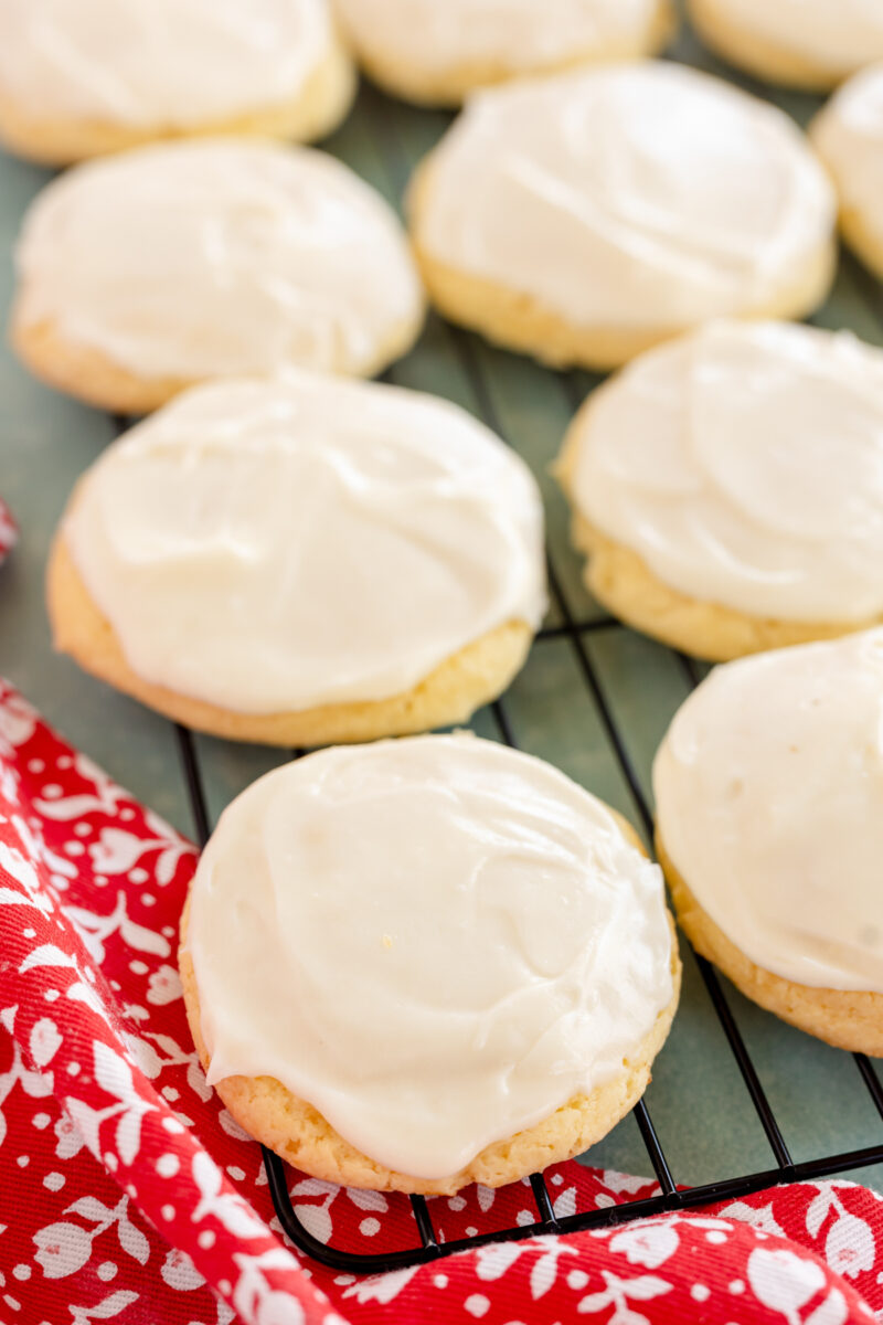 Kentucky Butter Cake Cookies with A Buttery Glaze