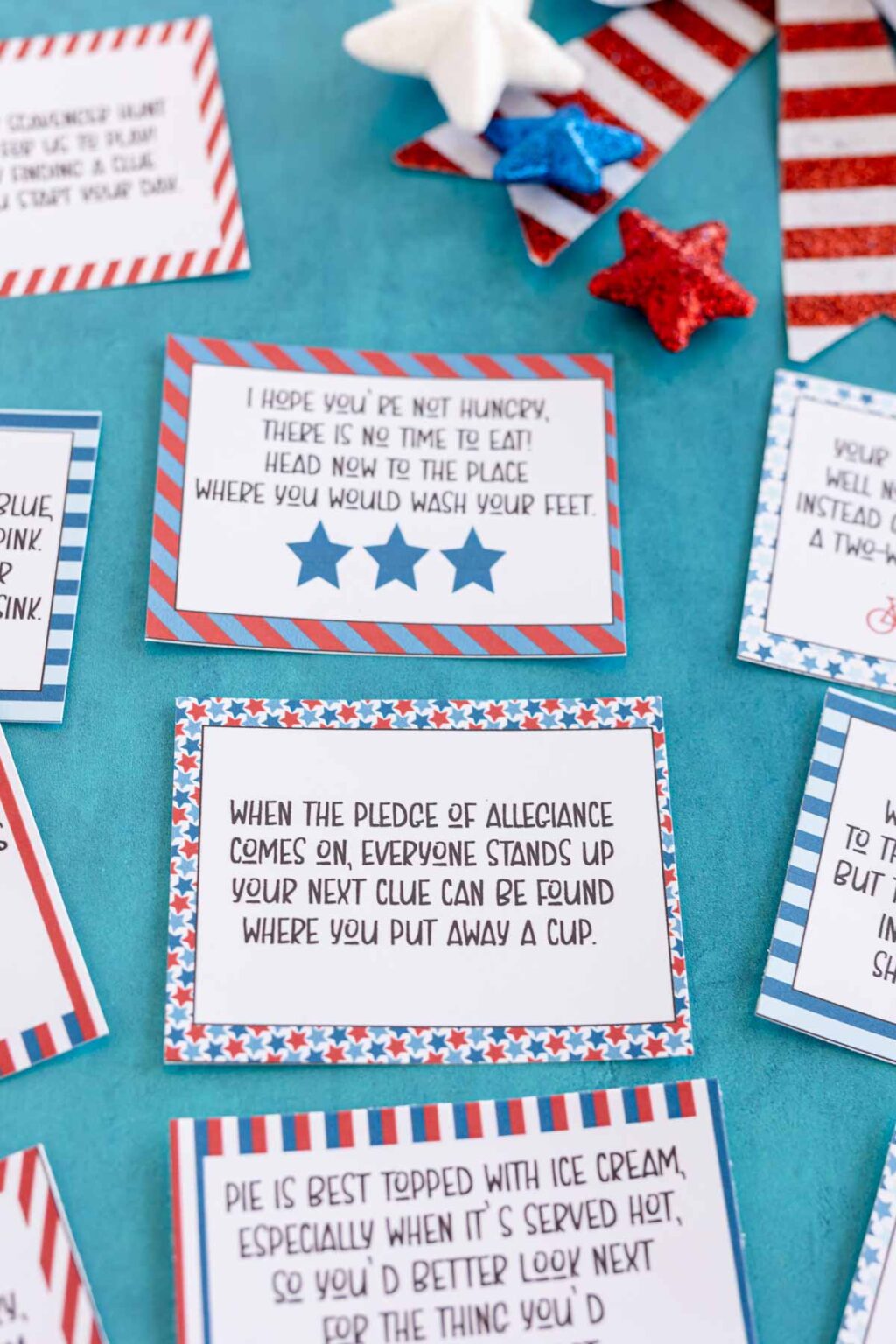 Free Printable 4th of July Scavenger Hunt for Kids - Play Party Plan