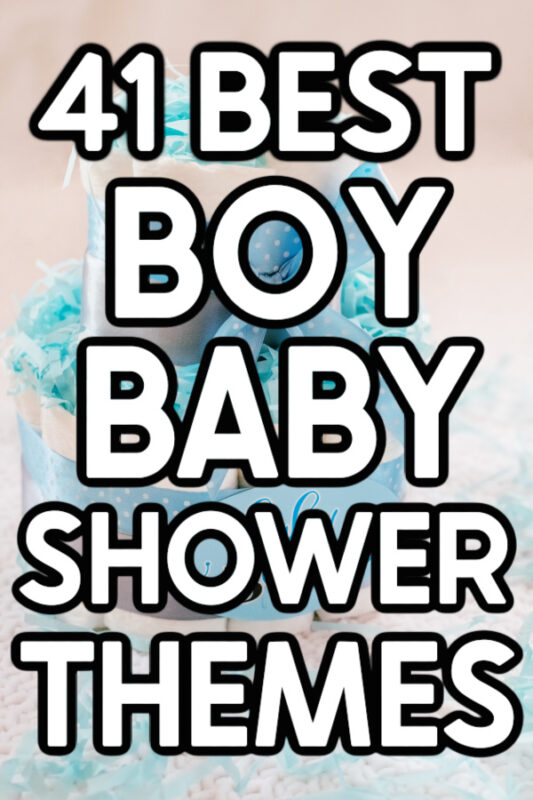 simple boy baby shower ideas