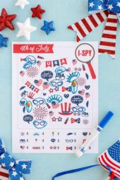 Free Printable 4th of July i-Spy Game - Play Party Plan