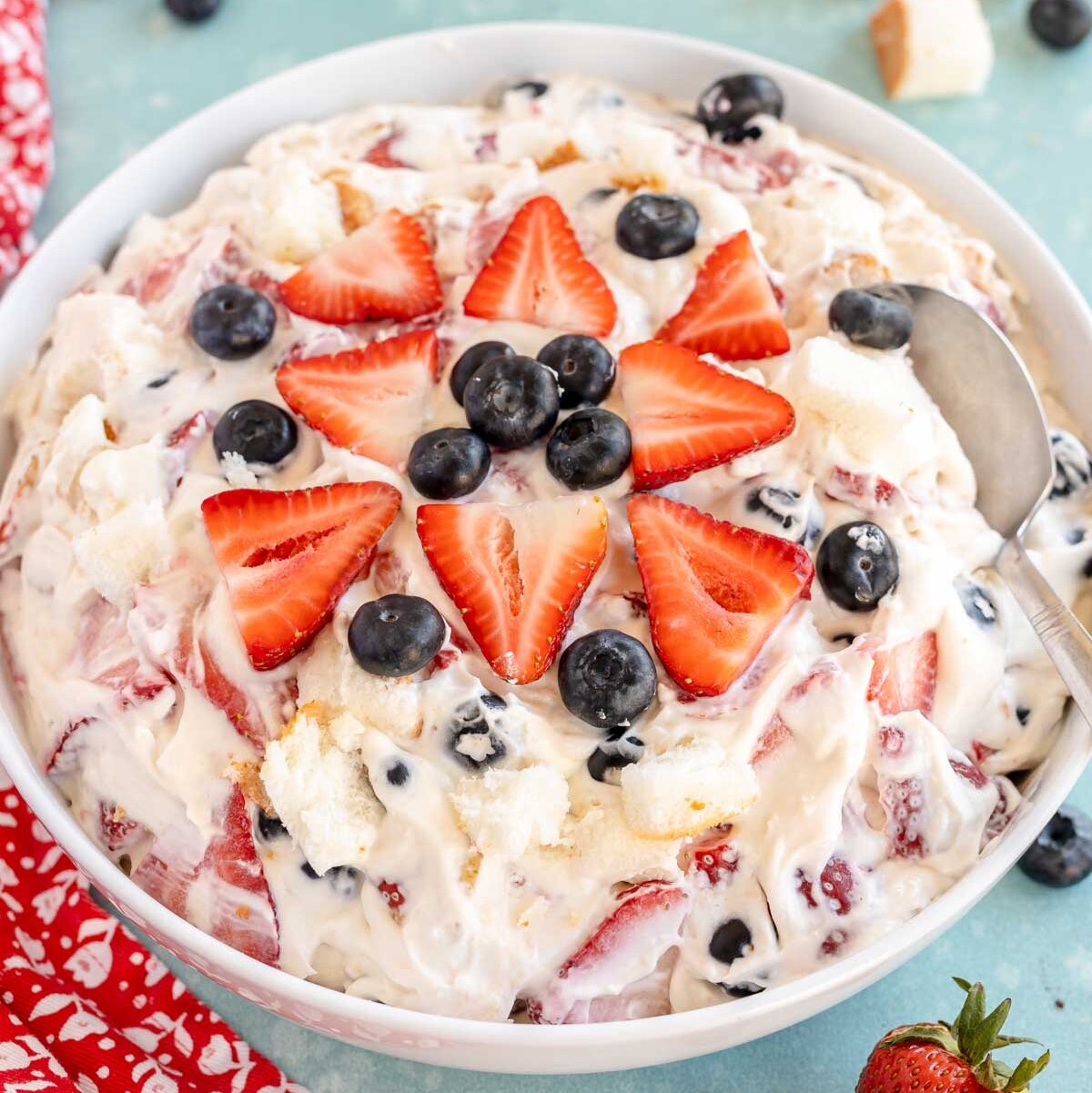 Easy Berry Cheesecake Fluff Recipe