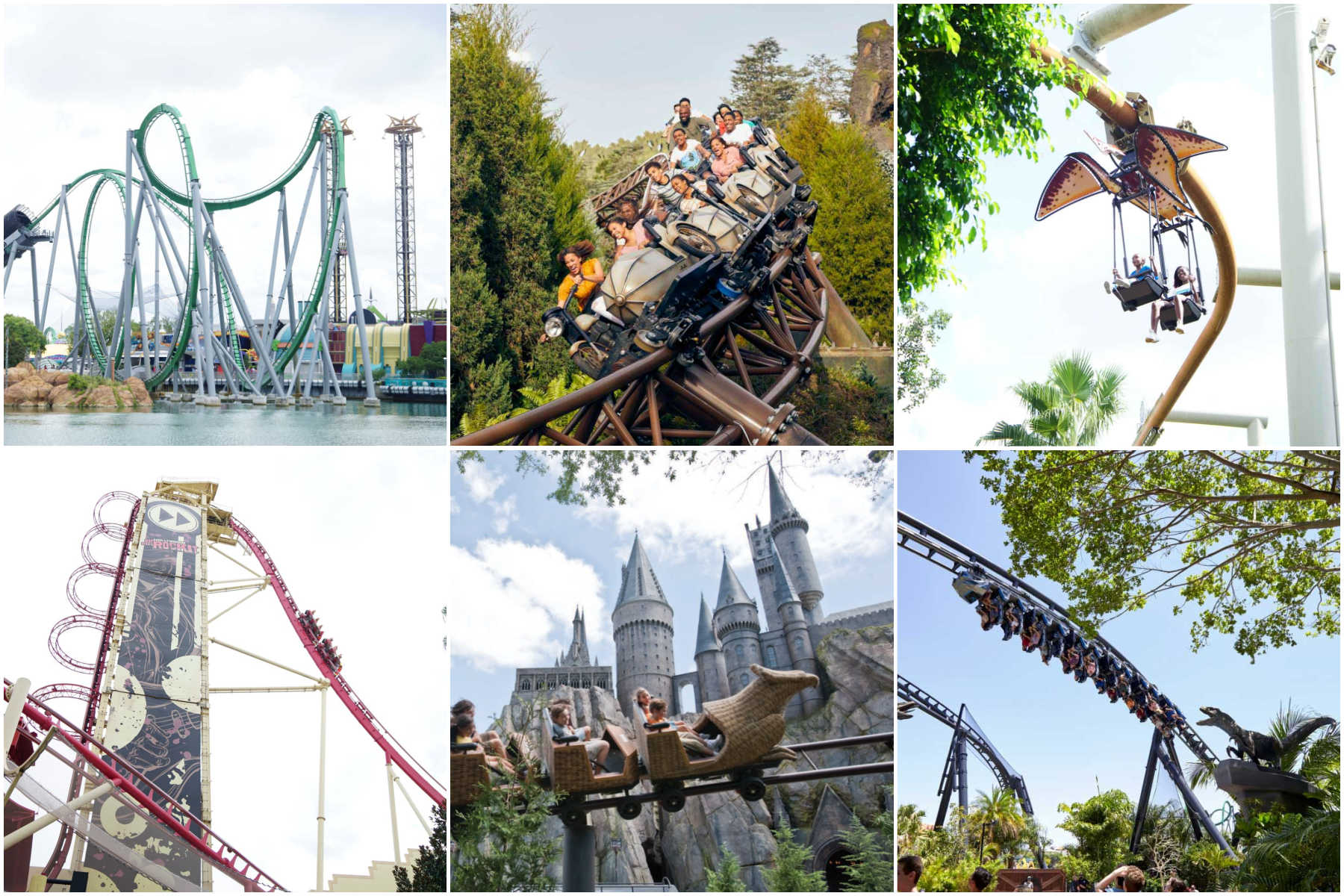 The Wildest Roller Coasters at Universal Orlando
