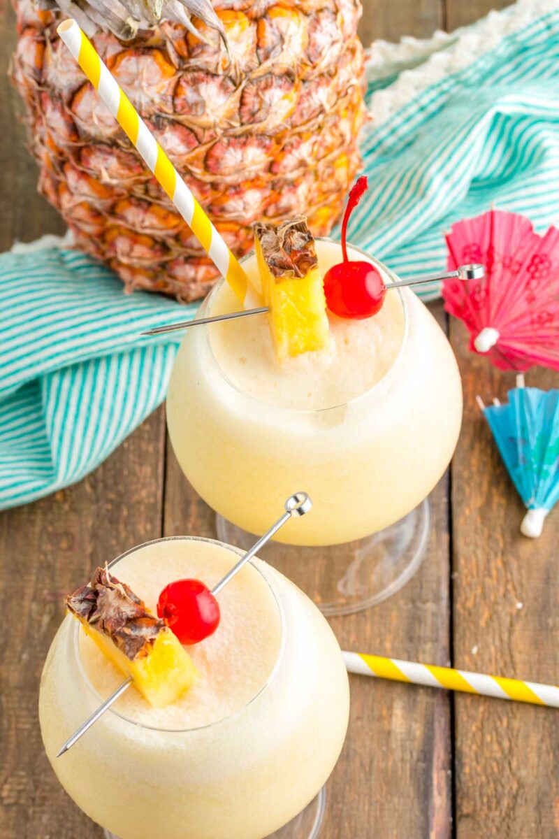 Easy Virgin Piña Colada Recipe {NonAlcoholic} Play Party Plan