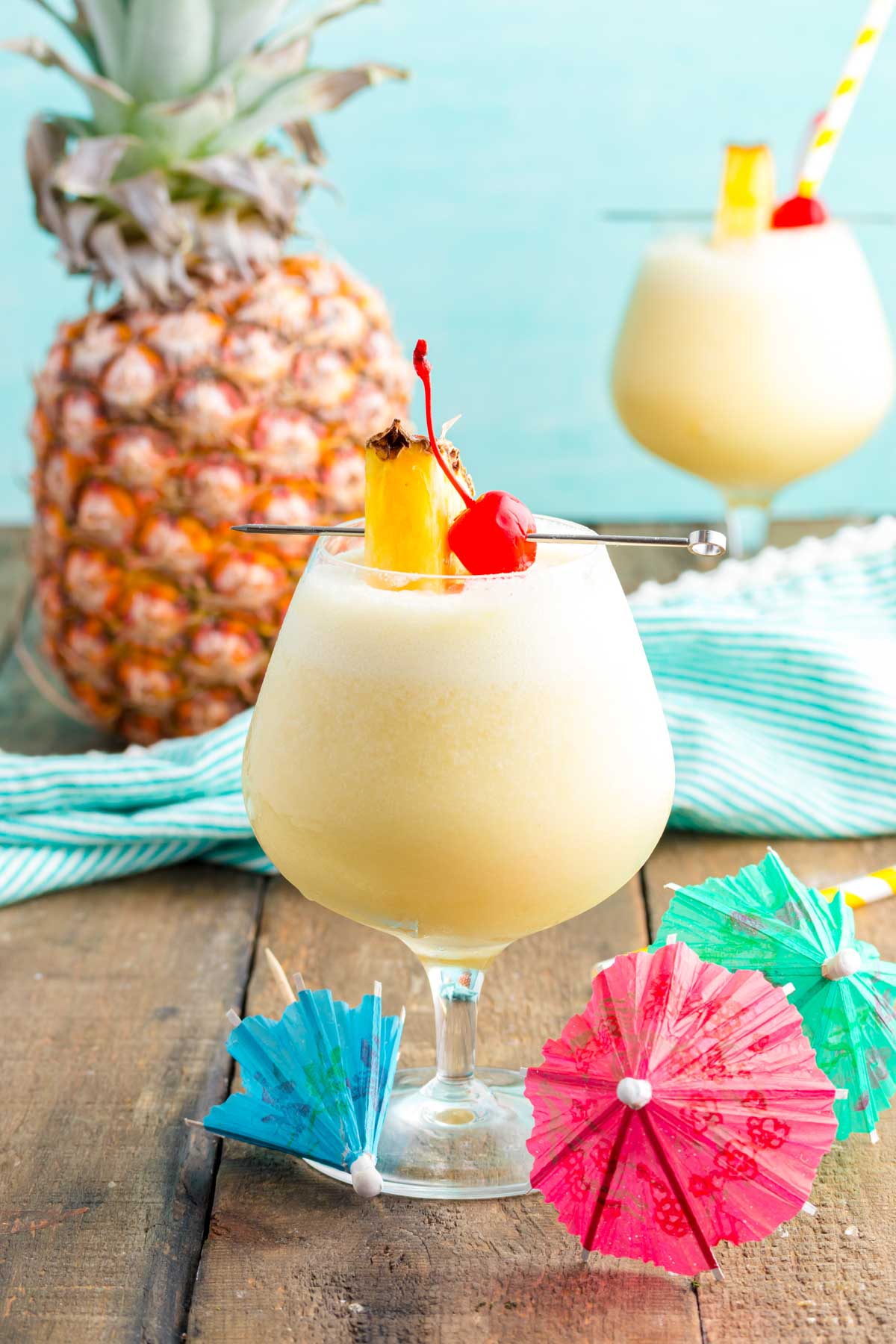 Pina Colada Smoothie Recipe Virgin Laine Siegel