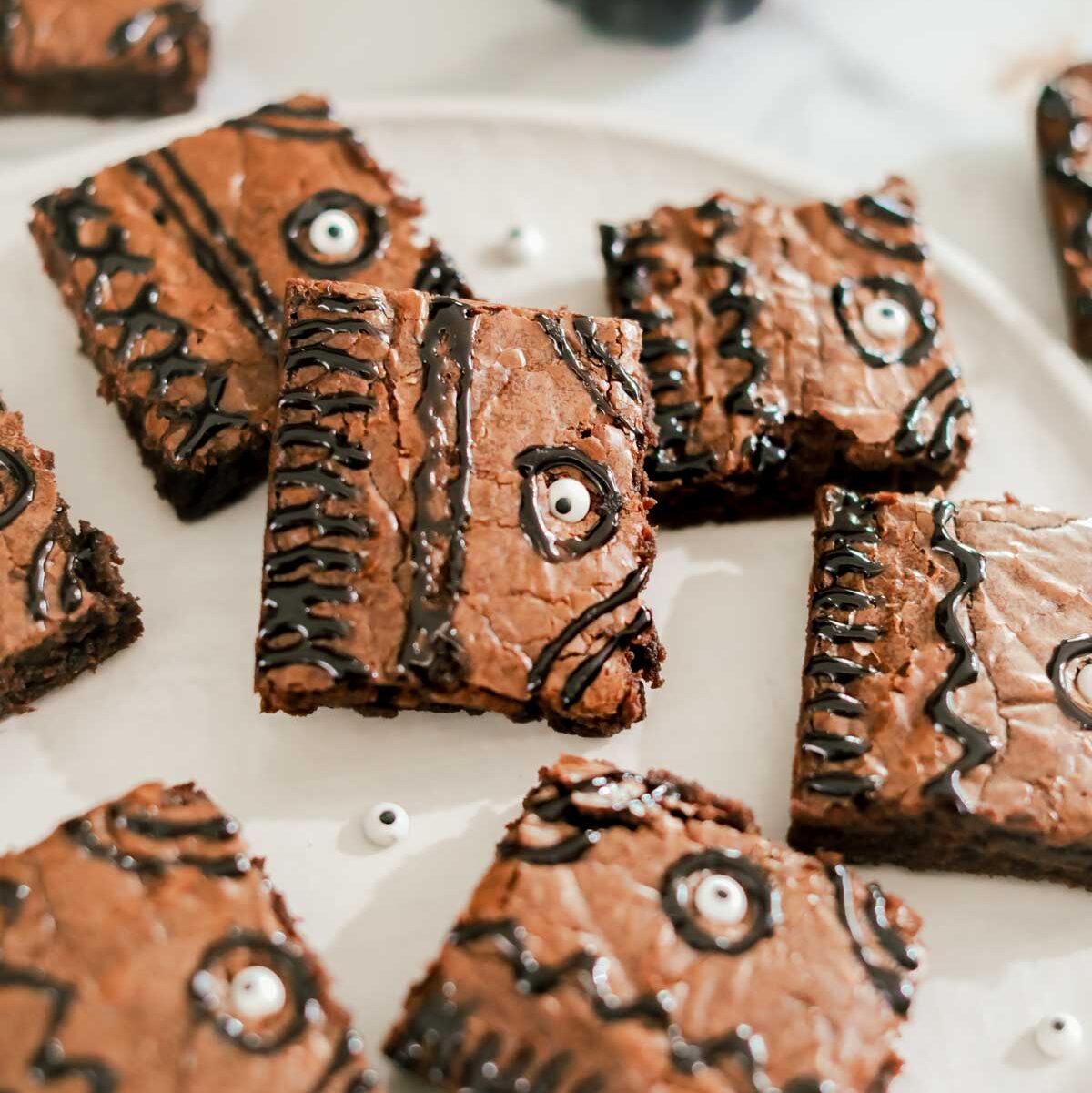 Hocus Pocus Spellbook Brownies