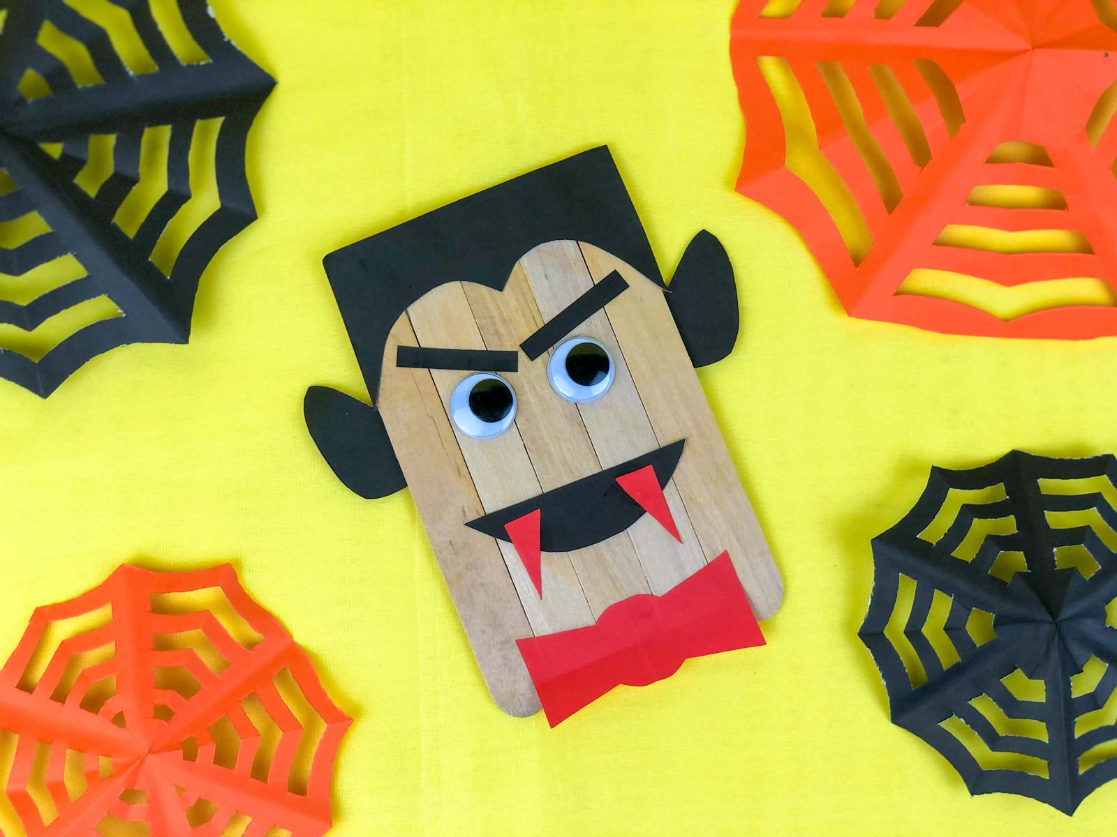 Frankenstein Popsicle Stick Craft - ConservaMom