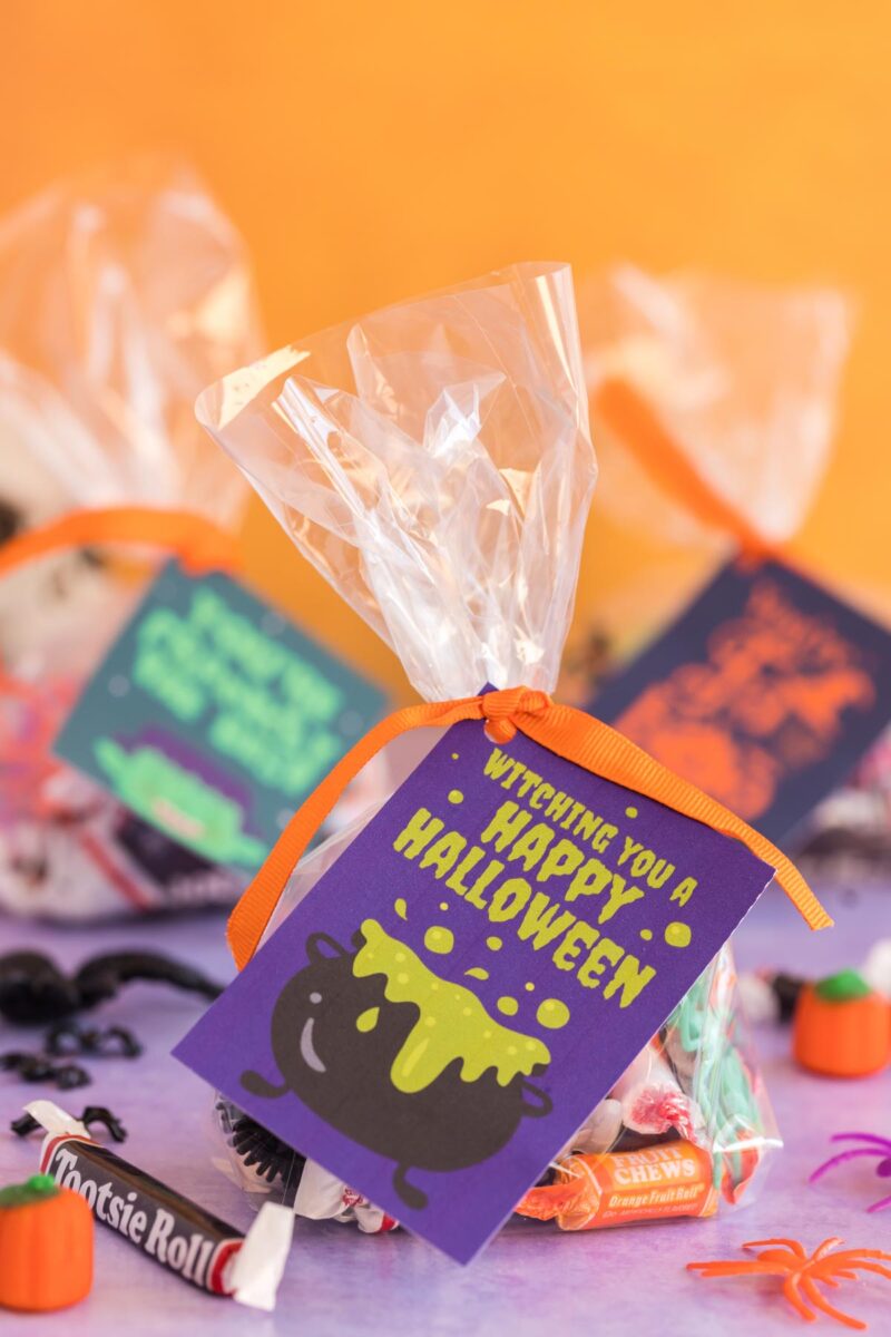 Free Printable Happy Halloween Gift Tags - Play Party Plan