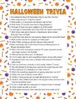 75 Fun Halloween Trivia Questions & Answers (Printable) - Play Party Plan