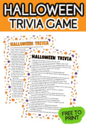 75 Fun Halloween Trivia Questions & Answers (printable) - Play Party Plan