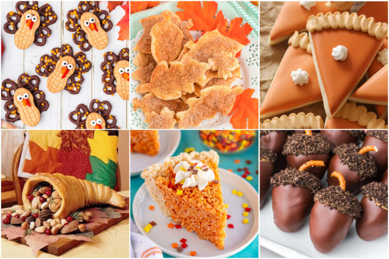 47 Fun and Cute Thanksgiving Snacks and Treats - Play Party Plan