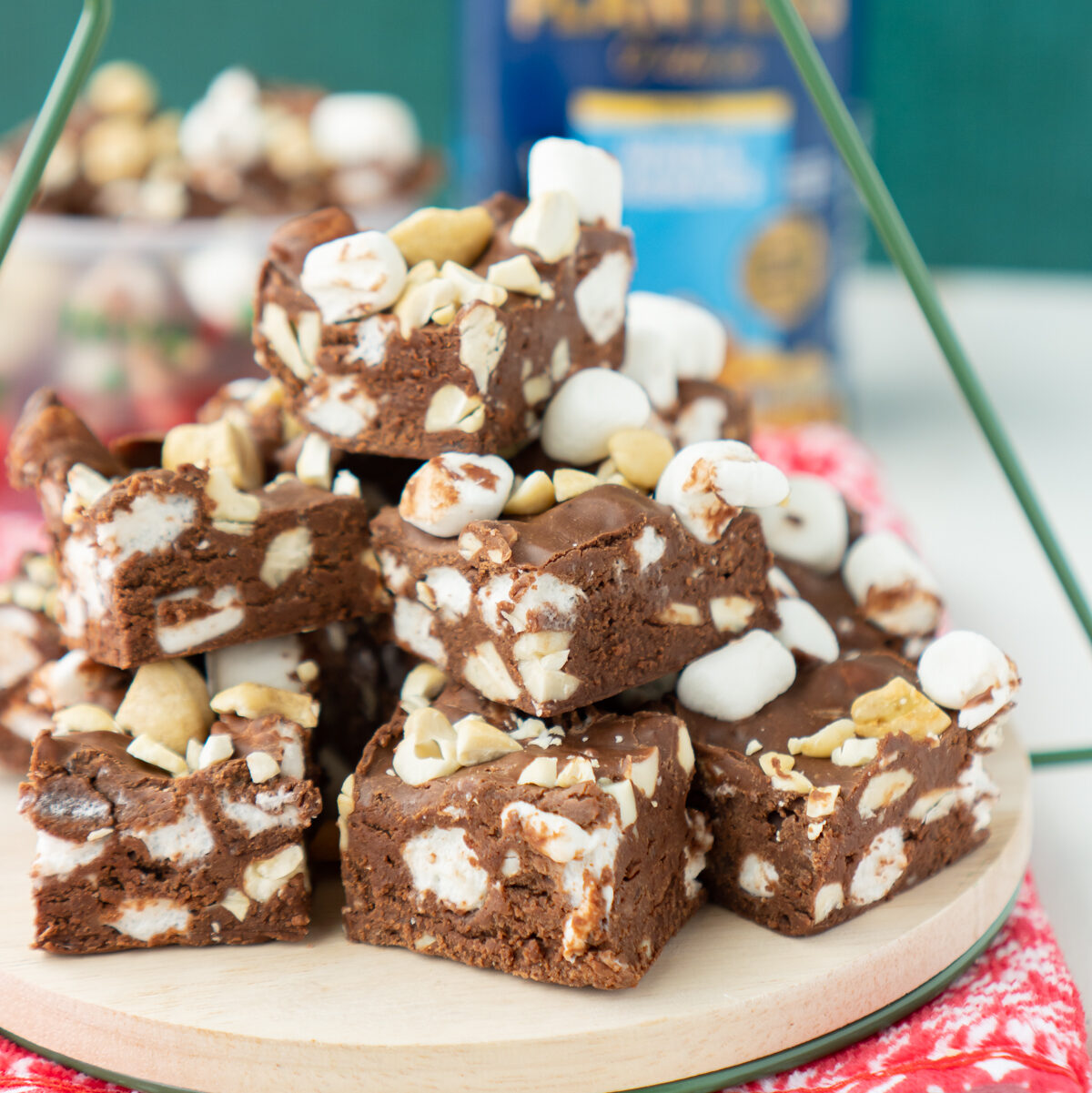 Easy Rocky Road Fudge