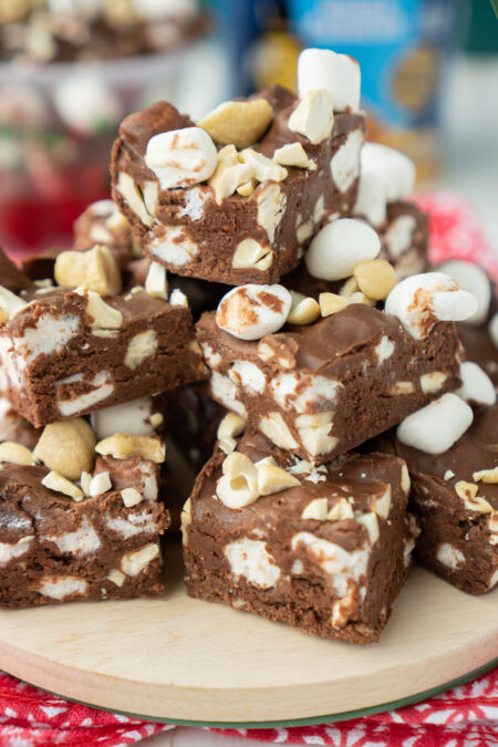 The Best Rocky Road Fudge Easy Recipe Play Party Plan   Rocky Road Fudge 11 450x675 