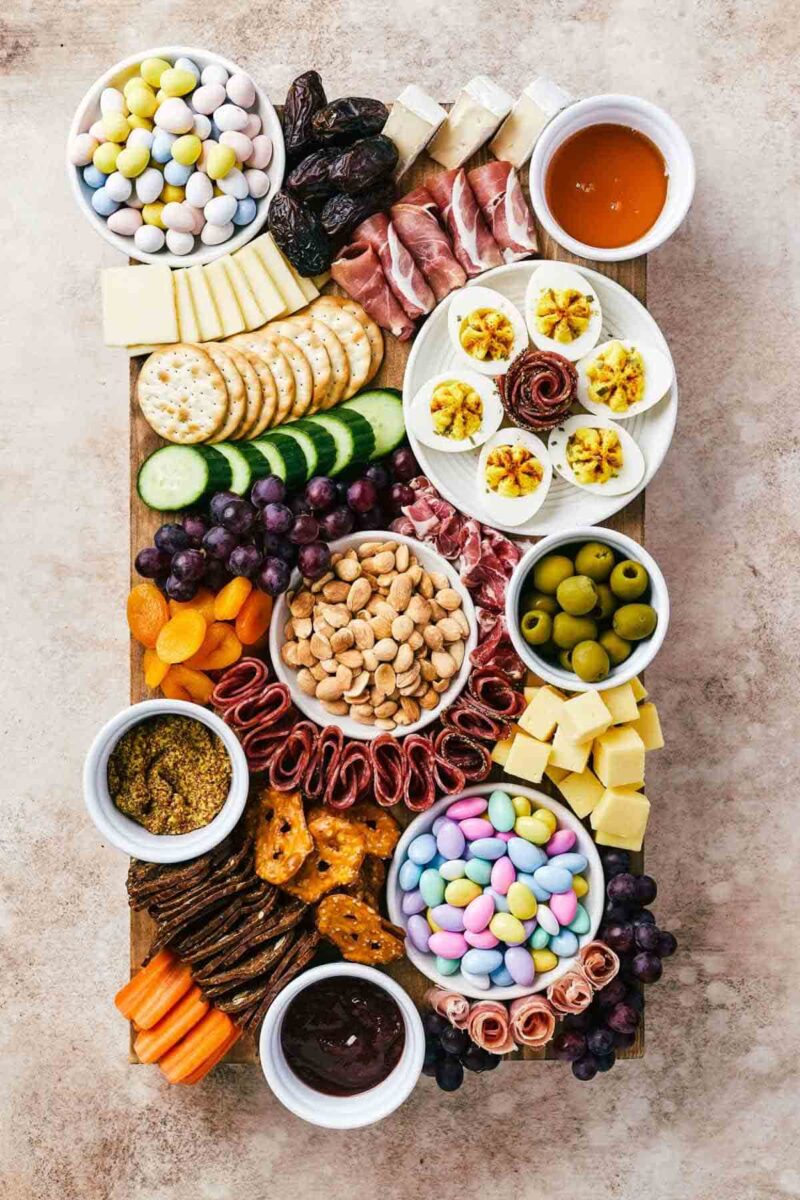 26 Easy Easter Charcuterie Board Ideas to Make - Play Party Plan