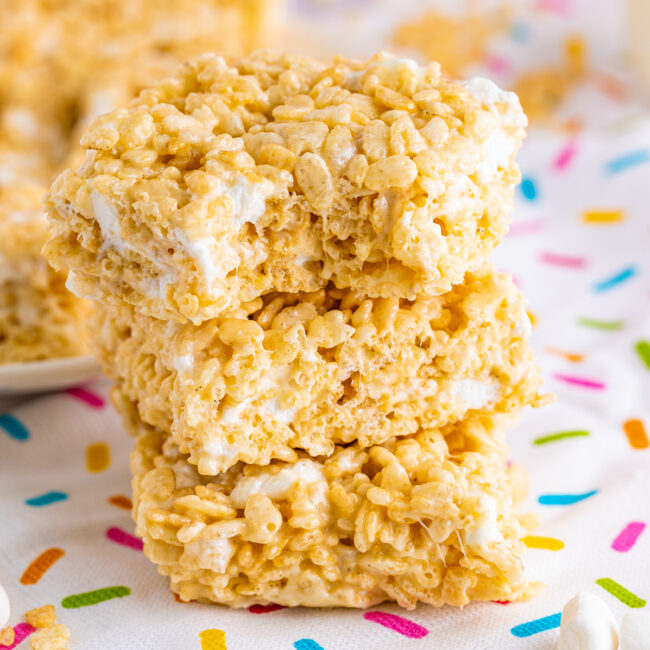 Best Rice Krispie Treats Recipe Ever - Play Party Plan