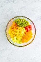 Easy Tropical Fruit Salad with the Best Dressing - Play Party Plan