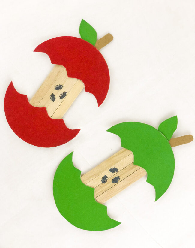 Easy Apple Craft for Preschoolers - Play Party Plan