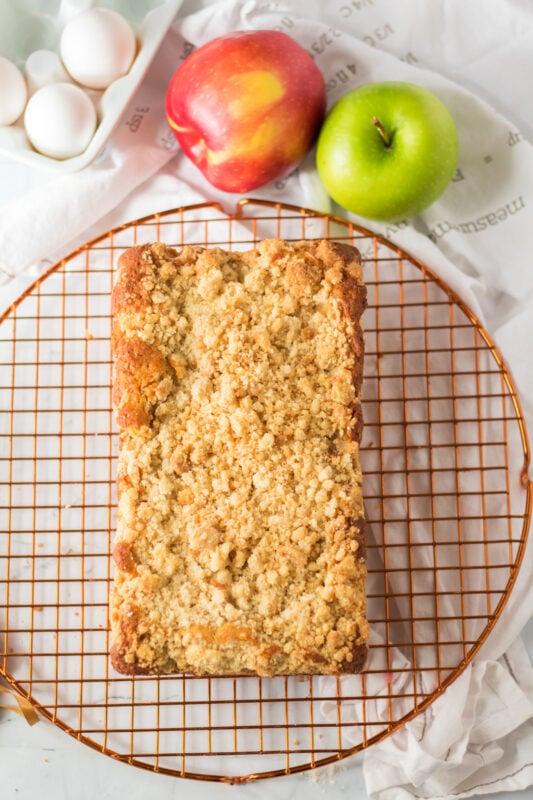 Easy Apple Streusel Cake Recipe Play Party Plan