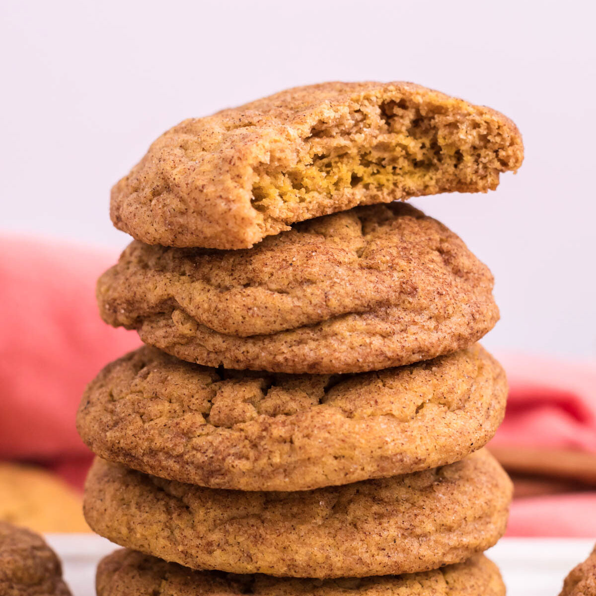 Chewy Pumpkin Snickerdoodles